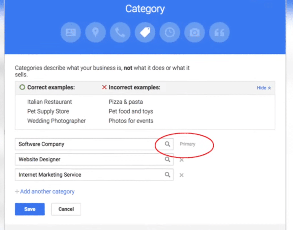 Checklist of optimising GMB profile