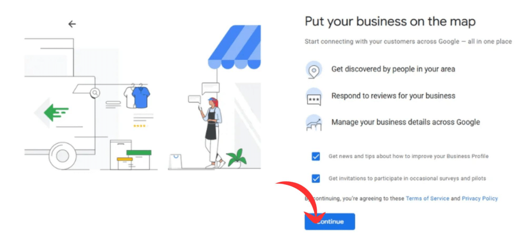 A Screenshot of Google My Business Profile