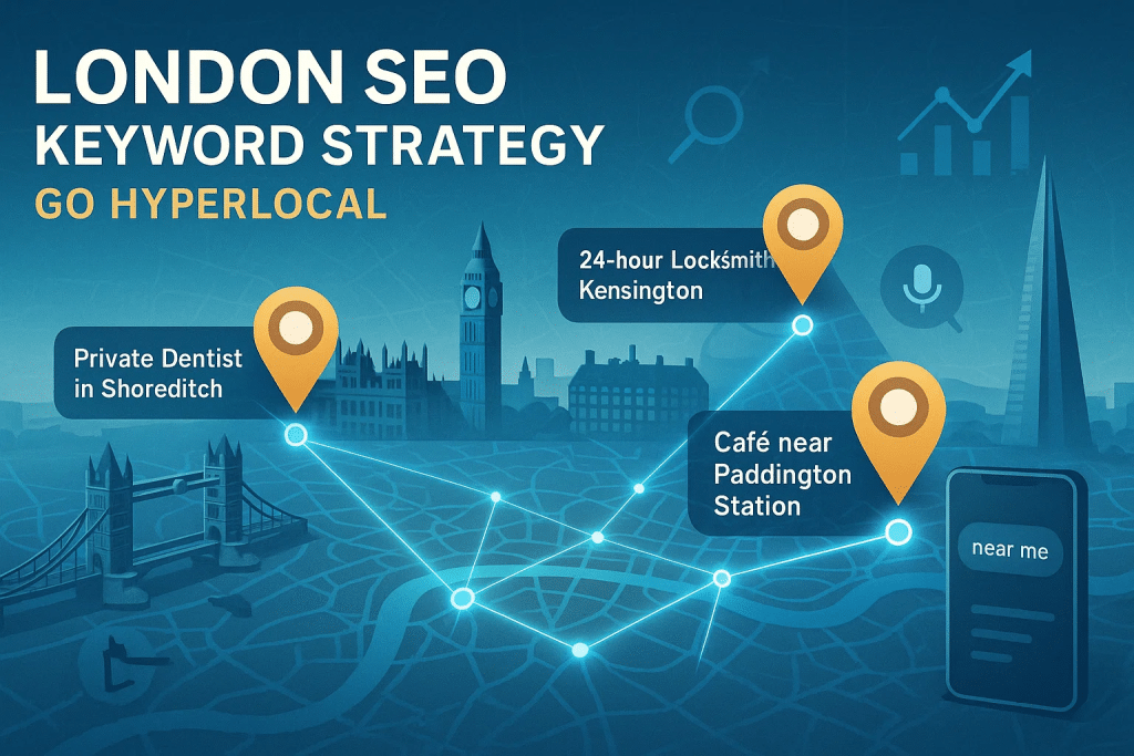 An Infographics on London SEO Keyword Strategy