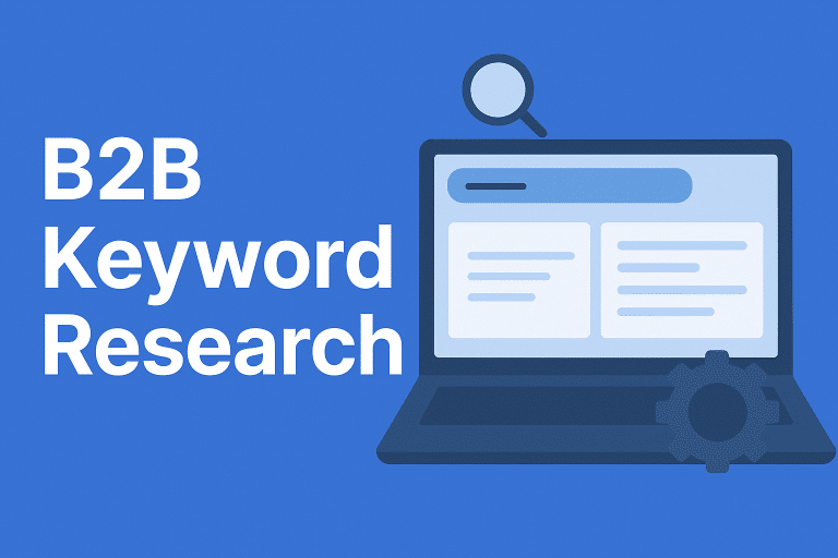 B2B Keyword Research image