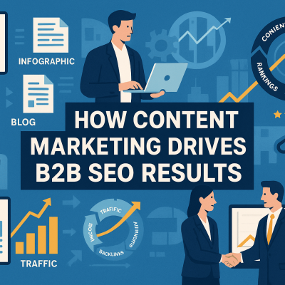 An Infographics on How Content Marketing Drives Real B2B SEO Results