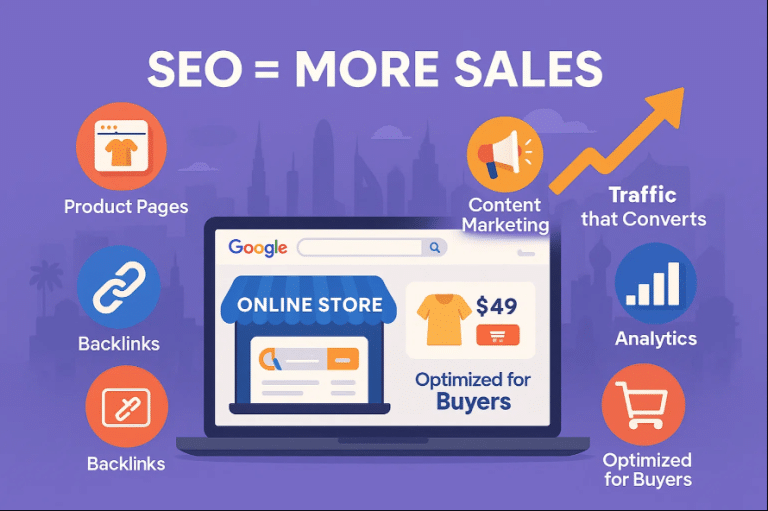 An Infographics on Increasing E-commerce sales