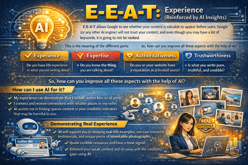 EEAT Experience image screenshort