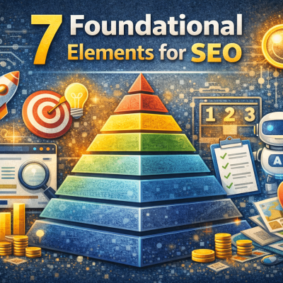 Foundational element for SEO infoghrapics image