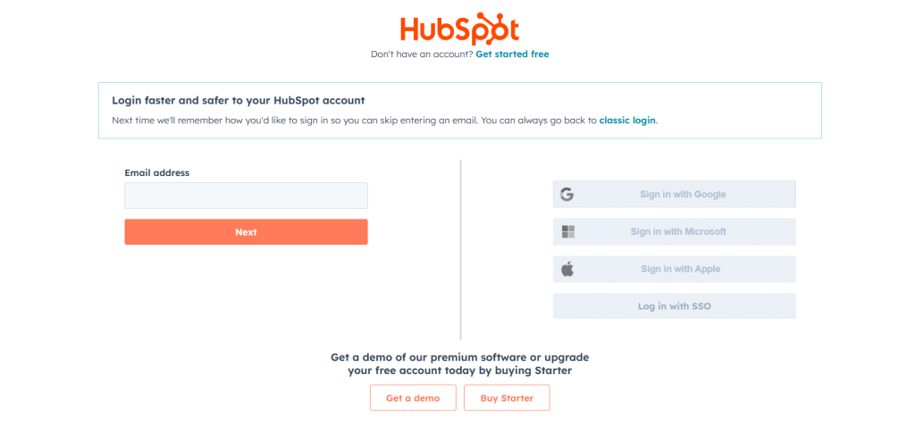 HubSpot Website Screenshot