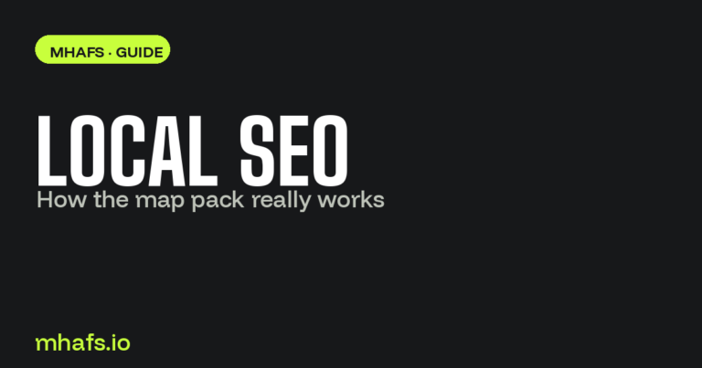 what is local seo — MHAFs guide